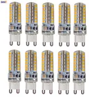 Светодиодная лампа-кукуруза IWHD 3 Вт G9 220 В 48xsmd3528 G9, светодиодсветильник силиконовая сменная галогенная люстра с теплым белым светом 110-220 В