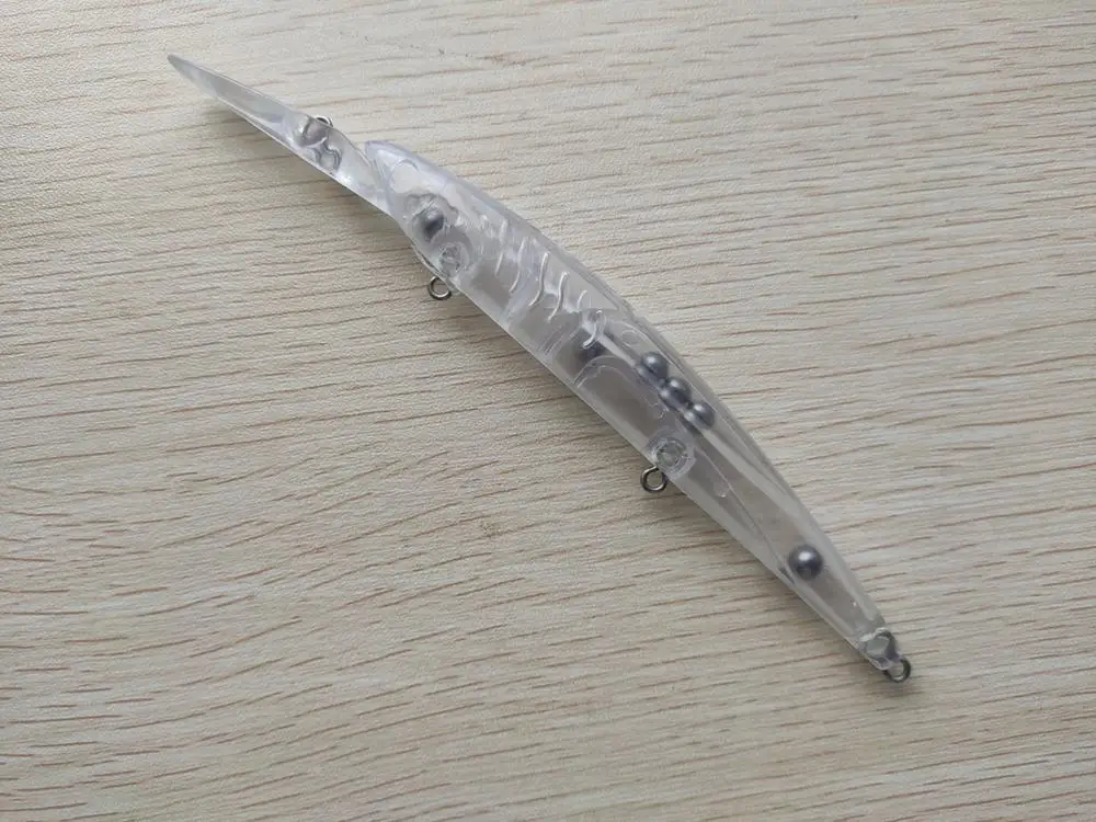 10 шт. Неокрашенная рыболовная приманка тело гольян рыболовный воблер