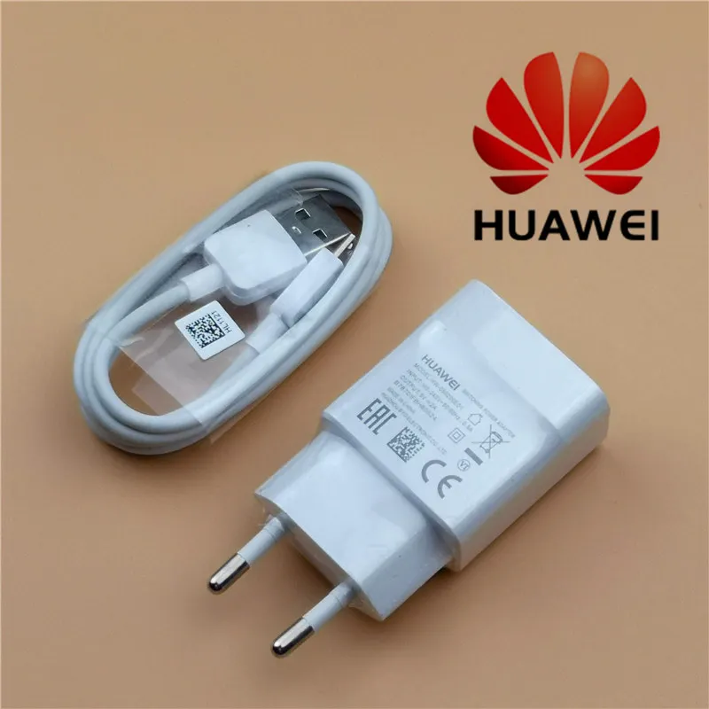 Оригинальное зарядное устройство EU huawei y6 prime, 5 В/2 А, адаптер питания, 2 А, Micro Usb кабель для Honor 8x 7x p8 p9 p10 lite p smart z