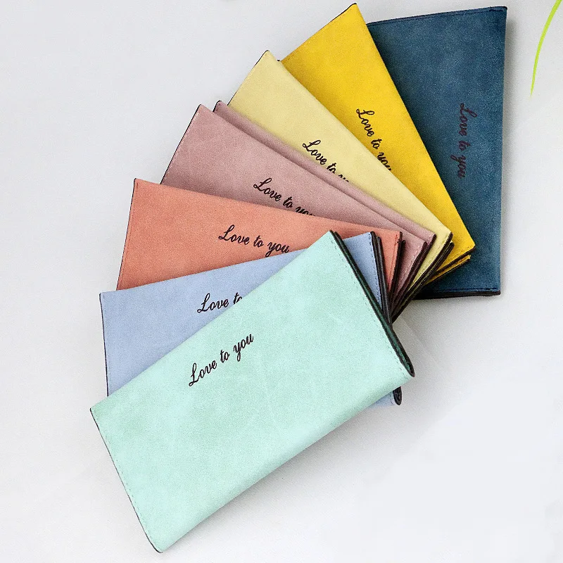 Женский кошелек для монет 2019 симпатичный женские длинные кожаные кошельки клатч