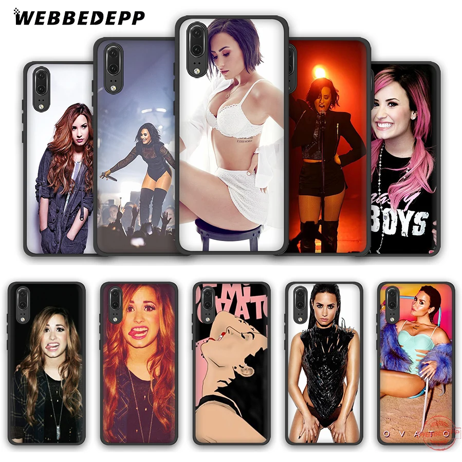 Мягкий чехол WEBBEDEPP Singer Demi Lovato для Huawei P8 P9 P10 P20 P30 Lite Pro 2017 2018 2019 | Мобильные телефоны и