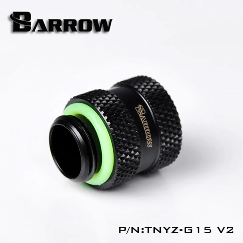 Barrow G1/4 черный/яркий серебристый/белый внутренний удлинитель зубьев (удлинение 15