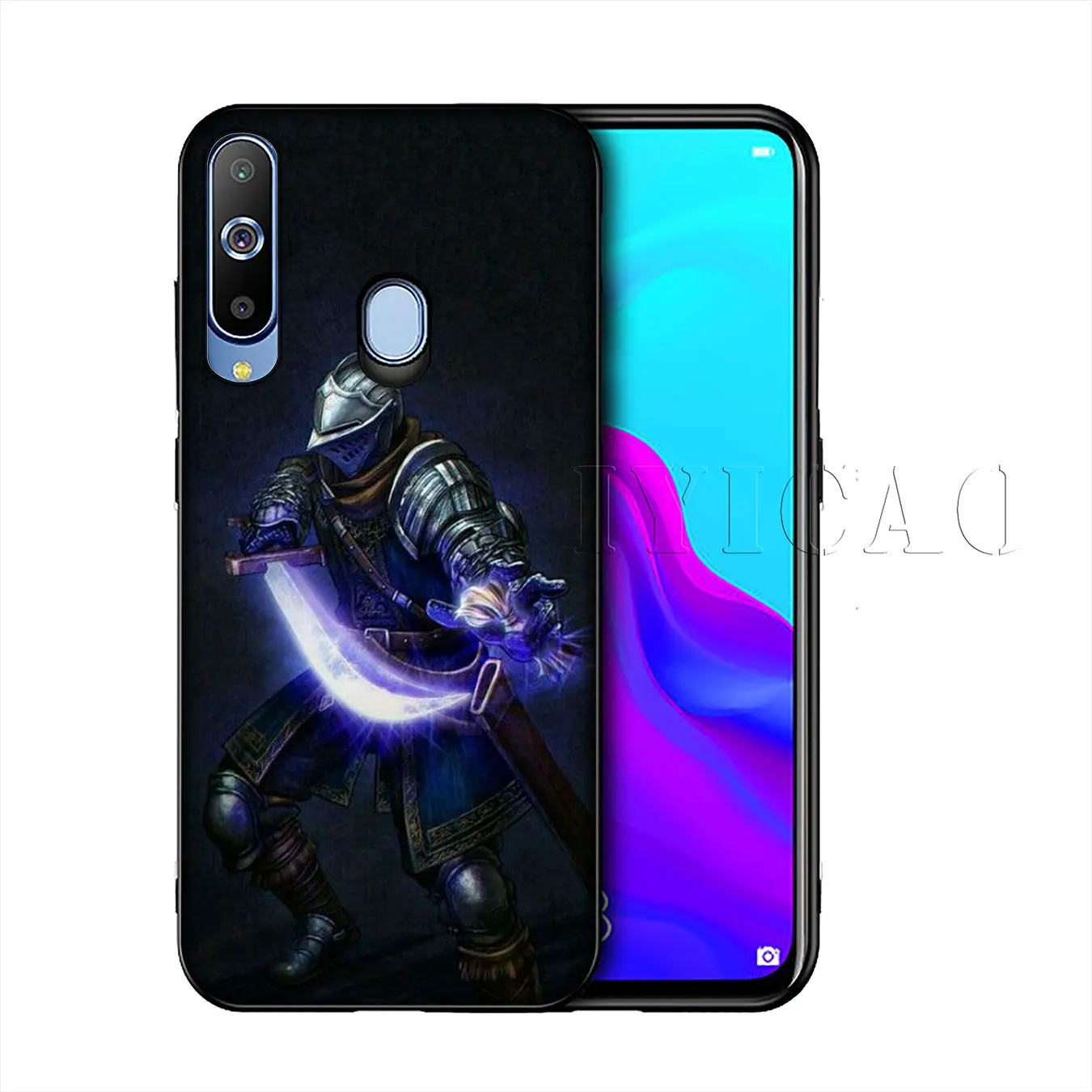 IYICAO dark souls Silicone Soft Case for Samsung Galaxy A10 A30 A40 A50 A70 M10 M20 M30 Cover | Мобильные телефоны и