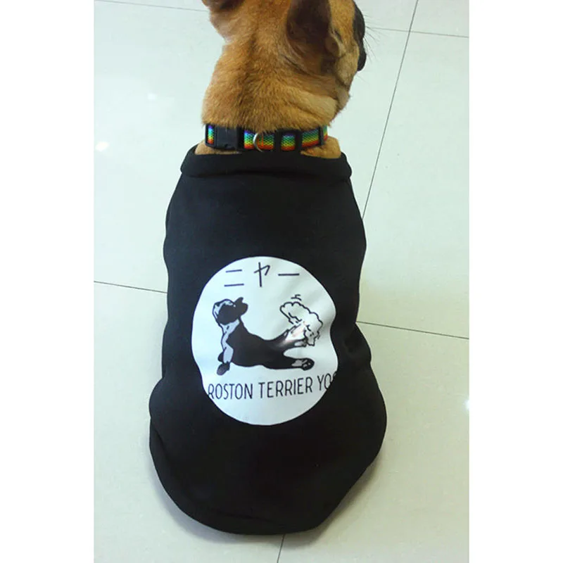 Удобная хлопчатобумажная одежда для домашних питомцев спортивный костюм собак