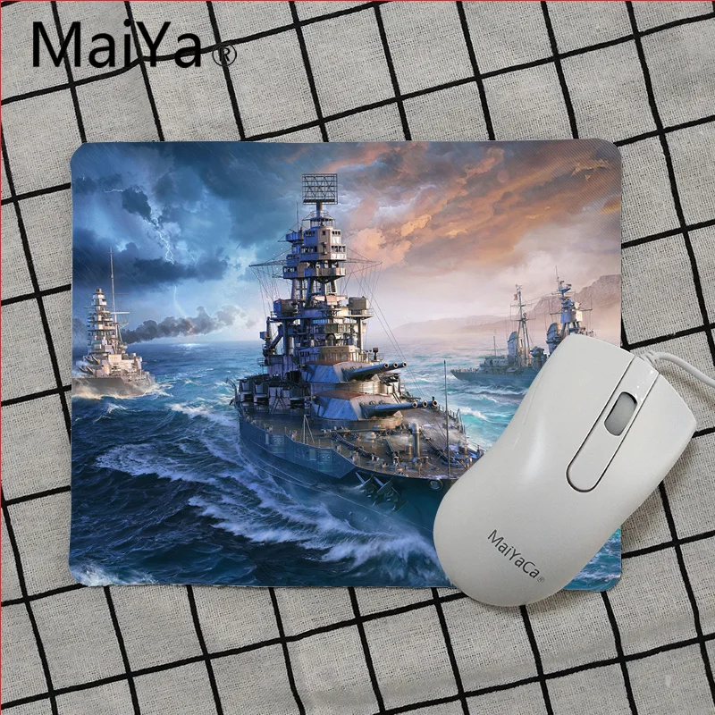 Коврик для мыши Maiya с изображением World of warship мышки в стиле аниме | Компьютеры и