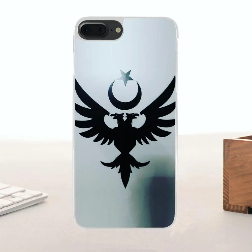 Милые Ретро Чехлы Bixedx Tr с турецким флагом для телефонов Apple iPhone 4 4S 5 5C SE 6 6S 7 8 Plus