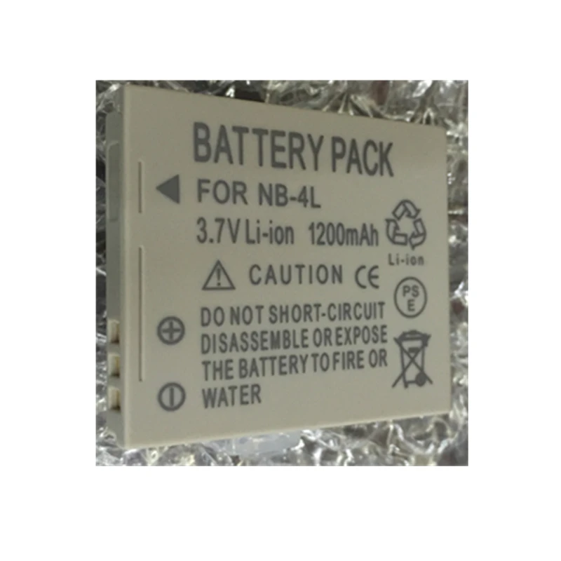 NB 4L nb4lлитиевая батарея аккумулятор для цифровой камеры Canon IXUS 50 55 60 65 80 75 100 I20 110 115