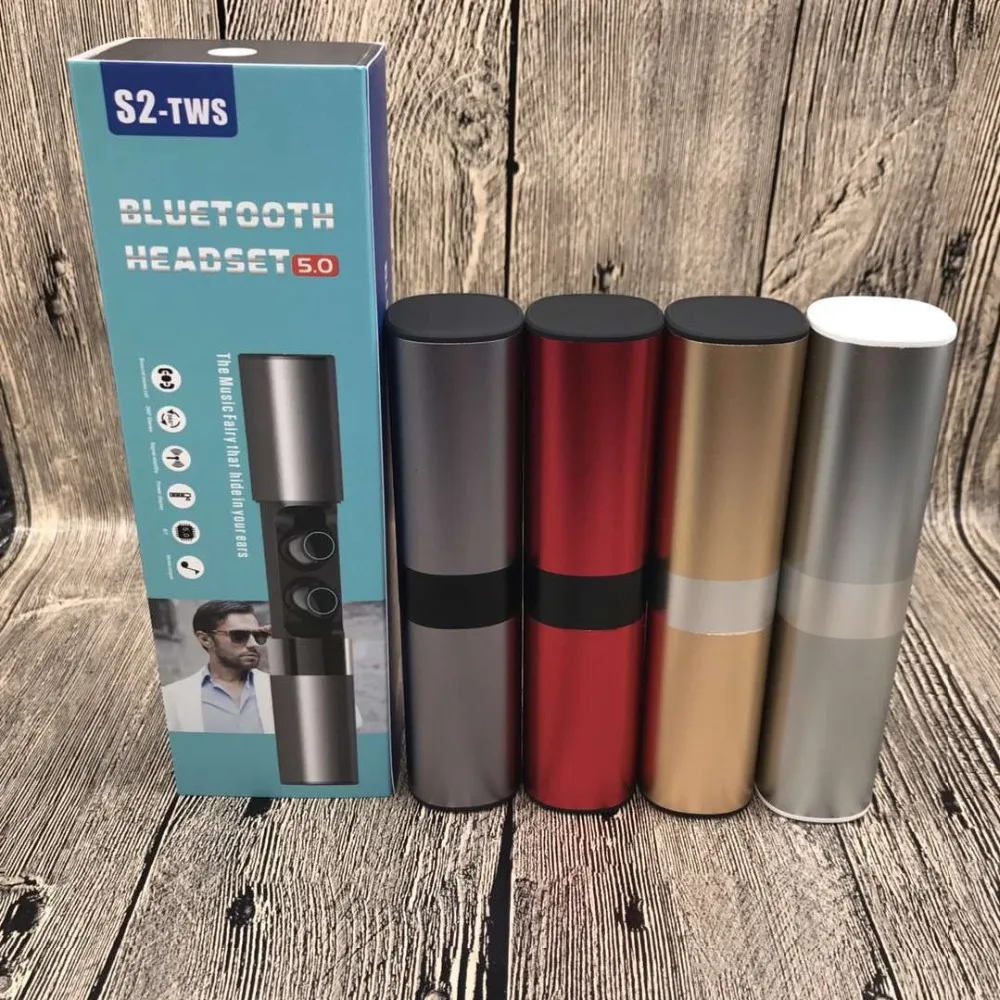 Новинка Беспроводная Водонепроницаемая Bluetooth гарнитура S2 True Mini TWS магнитные