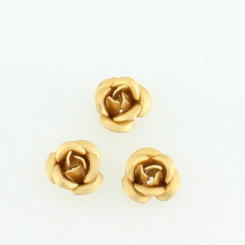 Лидер продаж Золотая Роза Плавающие прелести живые Стеклянные Медальоны