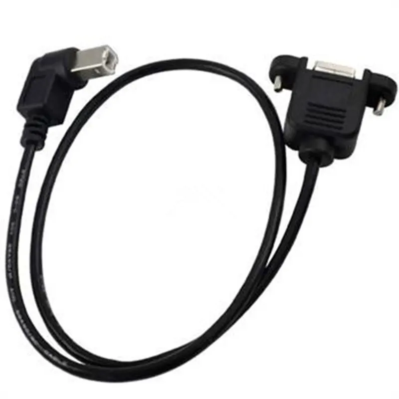 0 5 м 90 градусов прямоугольный удлинитель с разъемом USB B Папа мама|Компьютерные
