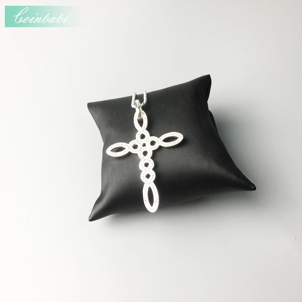 

Link Chain Necklace Love Cross Knot Gift For Women,2018 New Europe Style 925 Sterling Silver Fashion Classic Jewelry