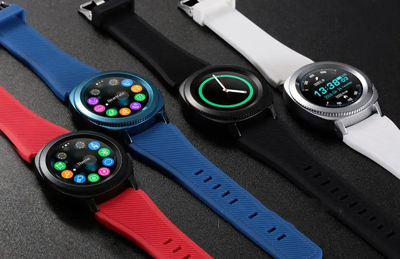 IP68 Водонепроницаемый Bluetooth Вызов сна монитор Смарт часы Smartwatch L2 Montres кардио бег спортивные часы сердечного ритма - Цвет: WHITE