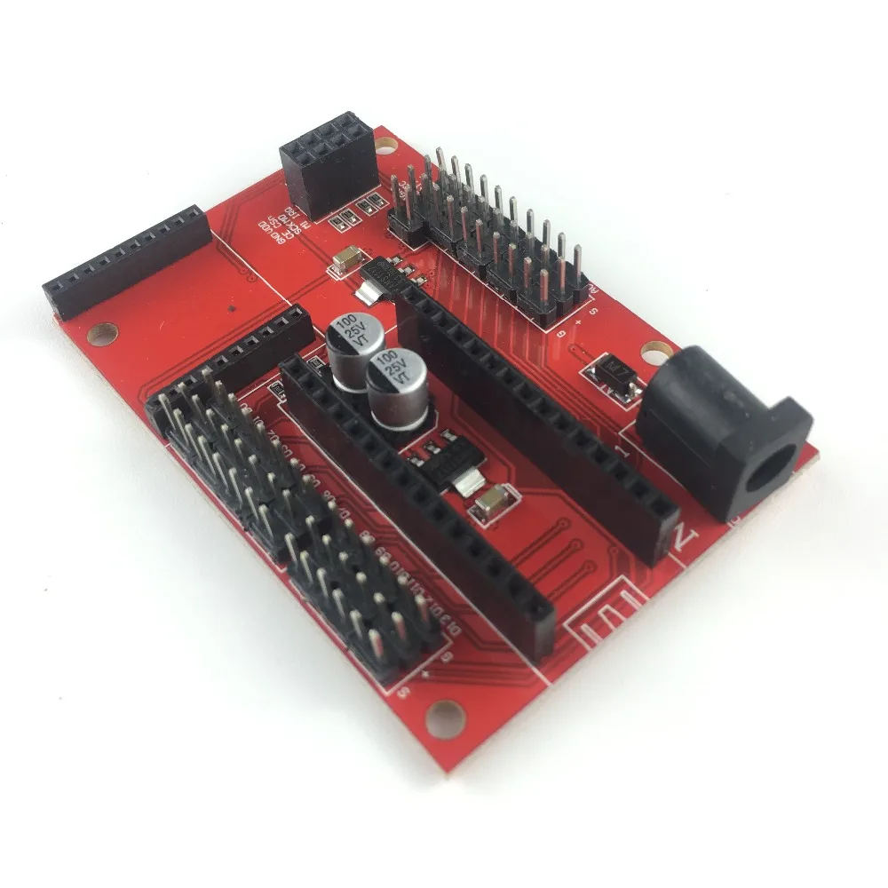 Nano 328P IO Беспроводная Плата расширения датчика для XBEE И NRF24L01 гнездо arduino Diy