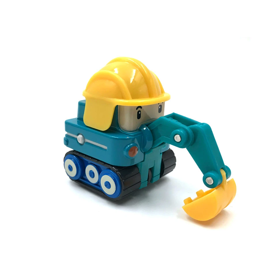 Robocar Poli 23 стиль детская игрушка аниме фигурки автомобиль Anba металлическая модель