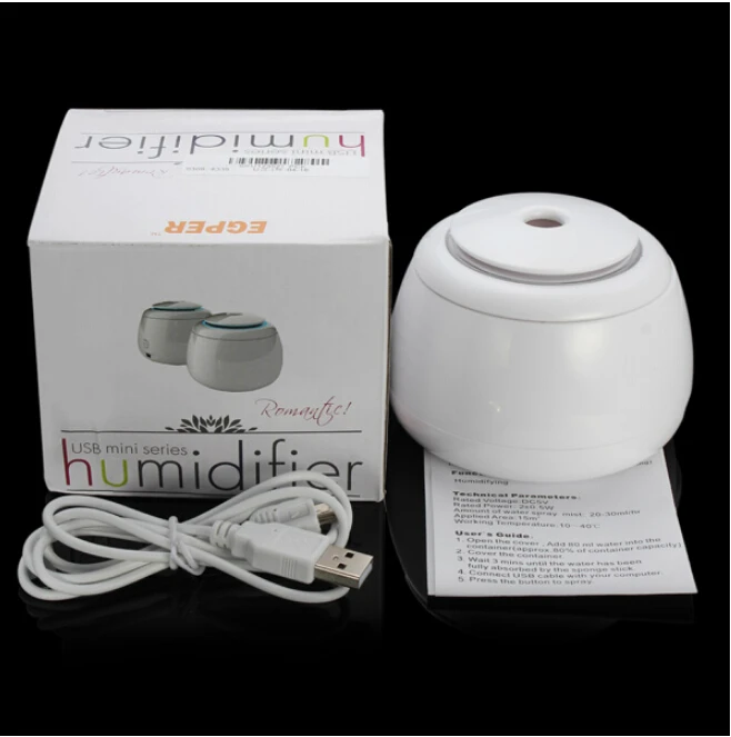 USB Mini Humidifier Air Mist Atomizer Purifier Diffuser | Бытовая техника
