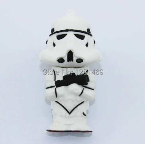 Флешка с изображением звездных войн Дарт Вейдер белый 4 ГБ 8 16 Usb флешка карта