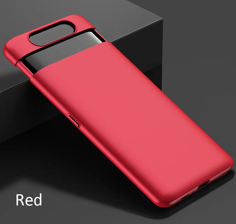 Чехол gkk для samsung Galaxy A80 A90 с полной защитой - Цвет: Red