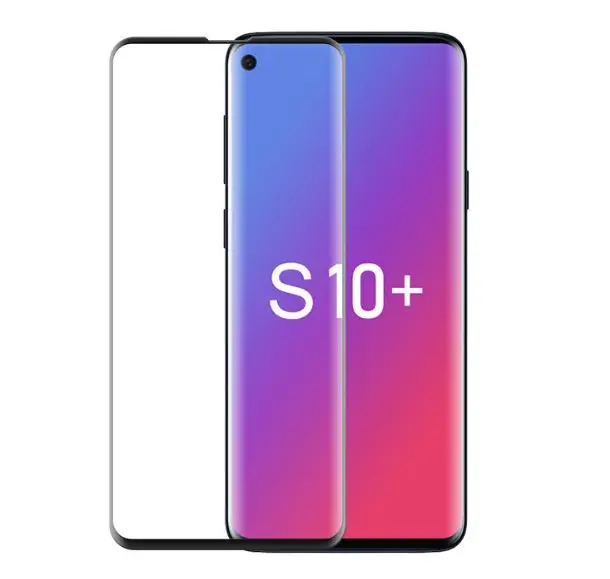 1 шт 3D полное закаленное стекло для Samsung Galaxy S10 lite plus ультратонкое Защитное экрана