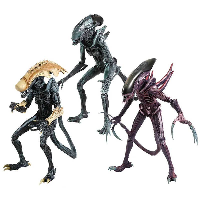 NECA Чужой против Хищника Коллекционная модель игрушки экшн-Фигурки 3 разных