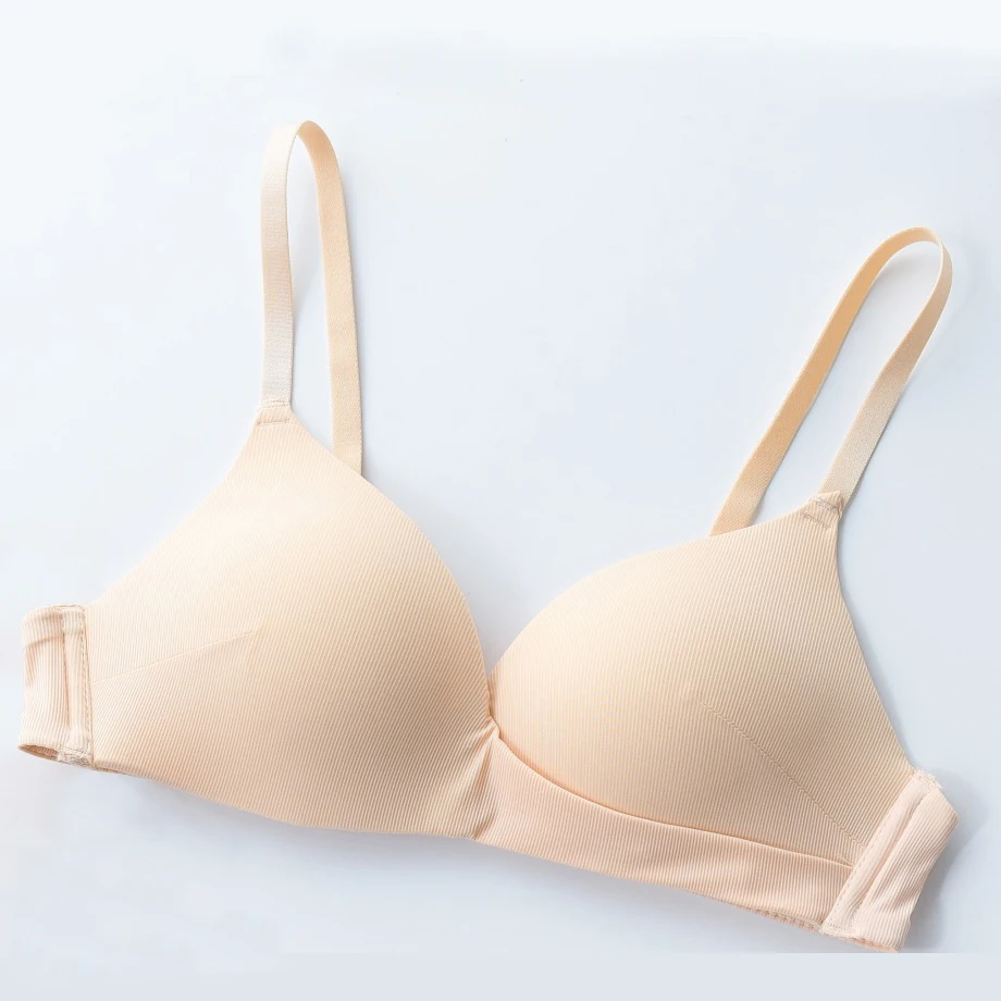 Удобные гладкие бюстгальтеры пуш ап с покрытием 3/4 для женщин бесшовный