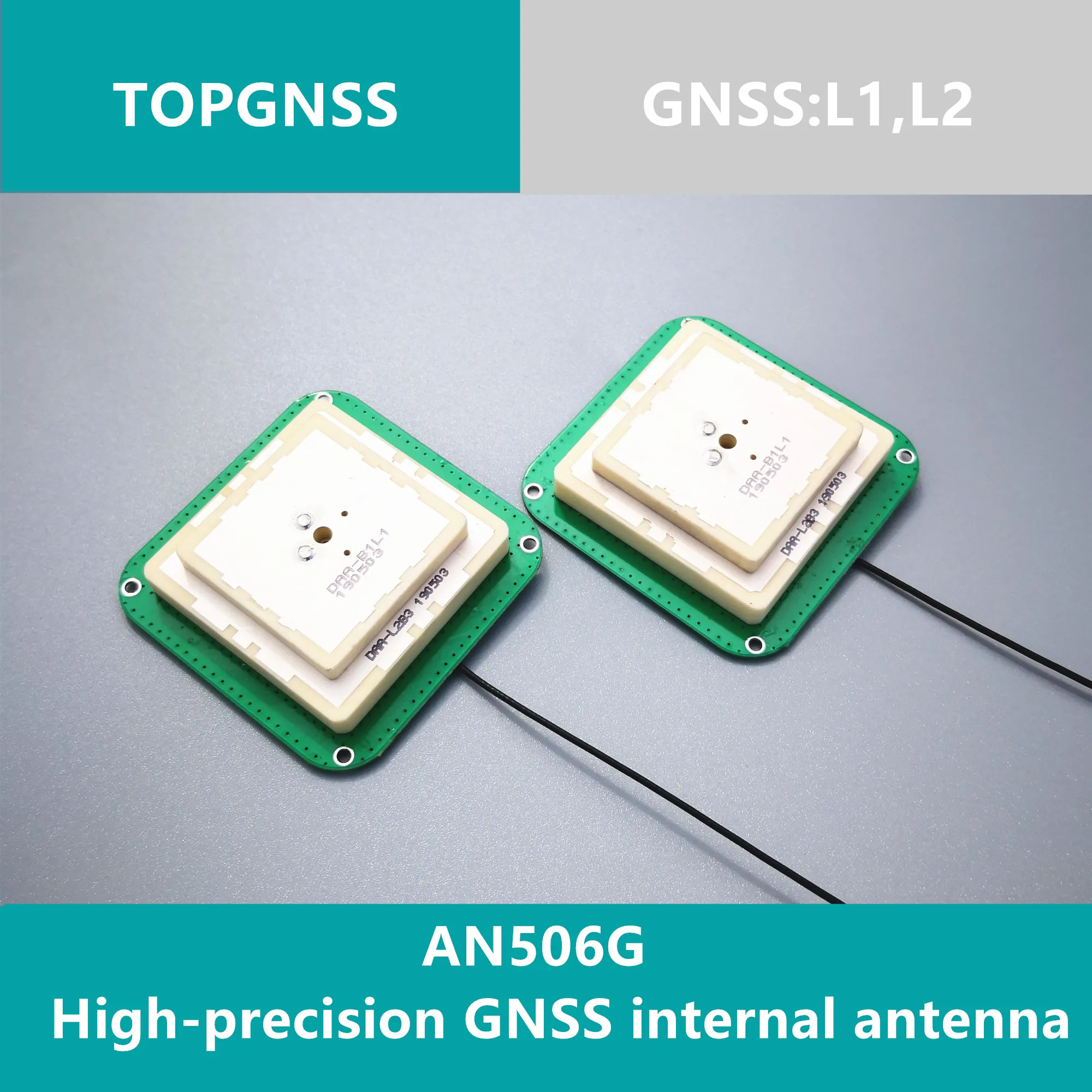 2 шт. RTK GNSS антенна L1 L2 для ZED F9P GPS Антенна BEI DOU GLONASS GALILEO iPEX AN506G TOPGNSS|Приемник и GPS| |