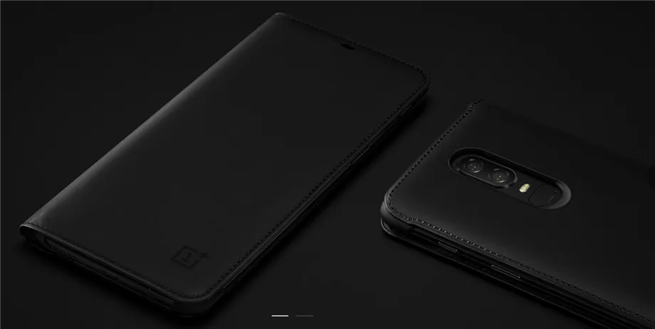 Официальный чехол OnePlus 5 5T 6 с откидной крышкой, умный кожаный чехол с слотом для карт для OnePlus 6, чехол из искусственной кожи чехол