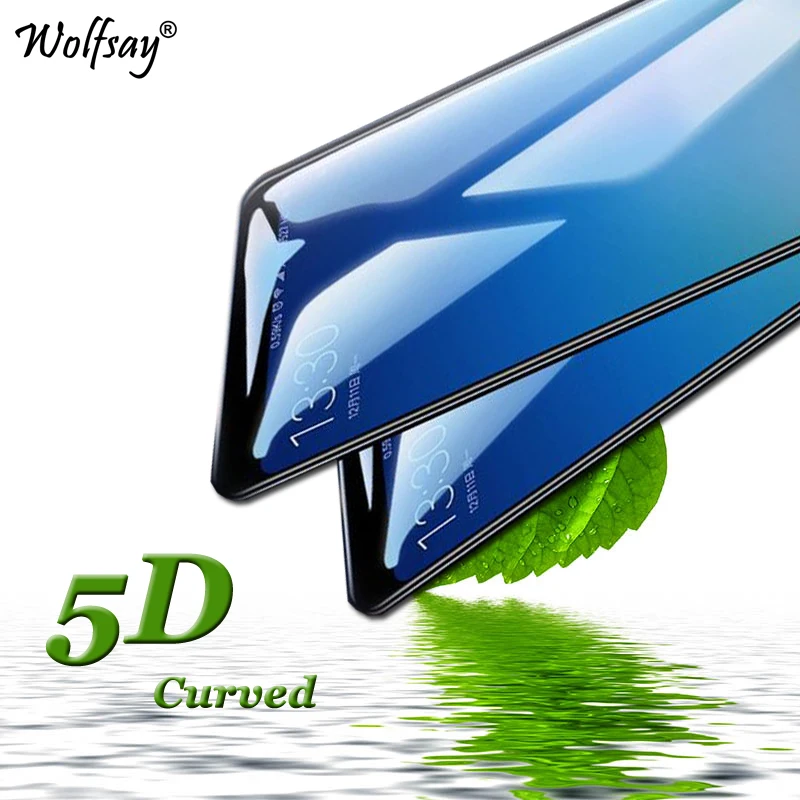 5D изогнутое закаленное стекло для Samsung Galaxy J7 Max Защитное экрана G615F полное клеевое