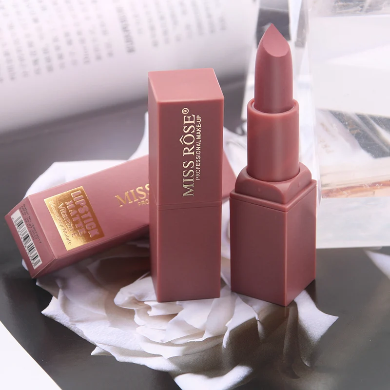 

Matte Lipstick Makeup Sexy Nude Red Lips Pigments Lip Stick Batom Long Lasting Beauty red lipstick