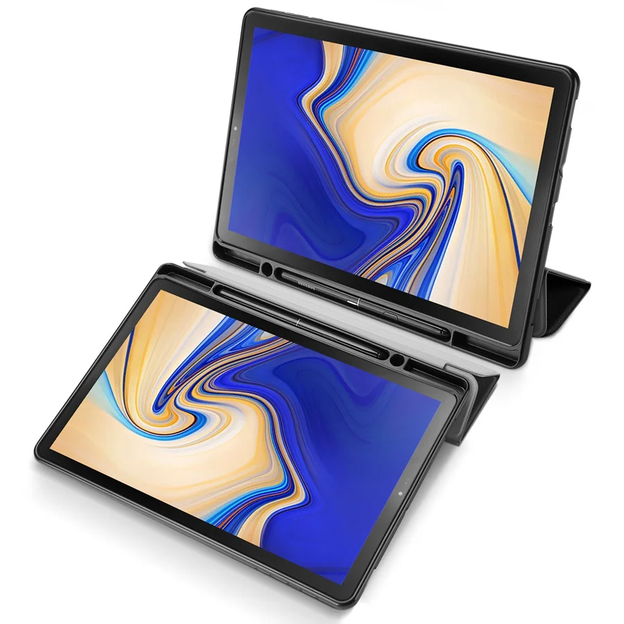 Для Samsung Galaxy Tab S4 10 5 inchHolster случае Роскошные DUX DUXCIS флип чехол кожаный бумажник