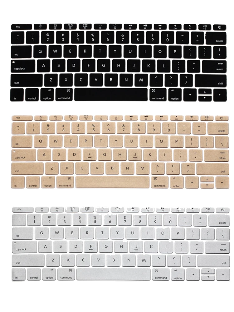 Для Macbook Pro 13 без сенсорной панели A1708 чехол для клавиатуры защитная пленка для клавиатуры в американском стиле чехол для Macbook retina 12 дюймов