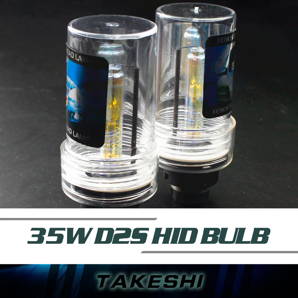 Высокое качество 2 шт. 12 В HID Ксеноновая лампа Фары Автомобиля Авто свет лампы D2S D2C