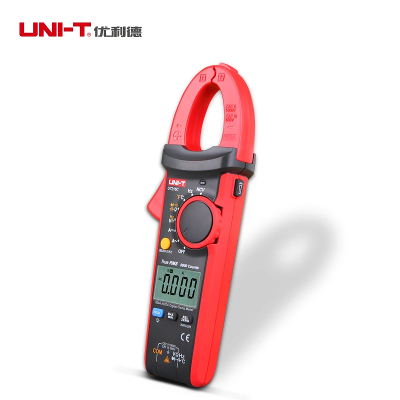 Автоматическая обтекатель Uni t UT216C 600A RMS с функцией измерения температуры и