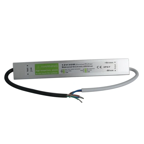 AC 170 В-250 В в ПОСТОЯННЫЙ 12 30 Вт ip67 Электронный LED Driver Наружного Использования