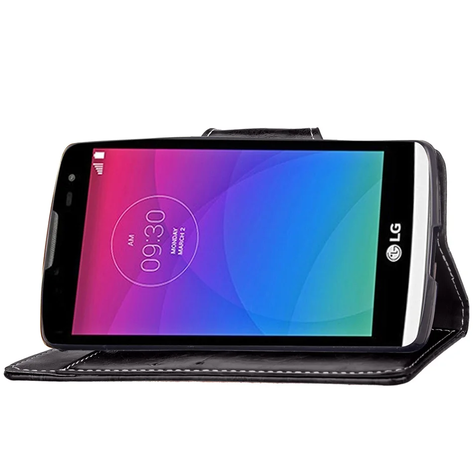 Кожаный чехол бумажник с откидной крышкой в стиле ретро для LG Leon C40 C50 4G LTE