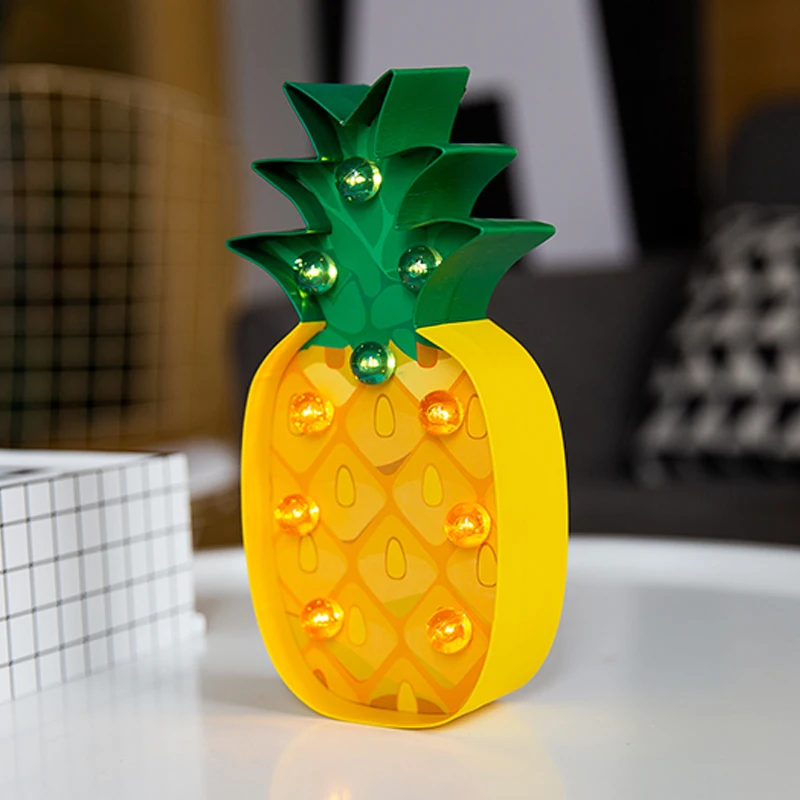 Ночной 3d светильник в виде ананаса ROPIO настольная лампа с регулируемым