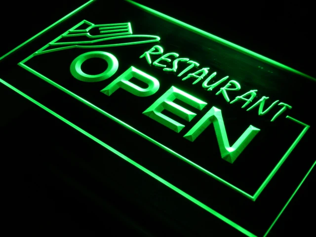 I141 открытый ресторан дисплей бар Pub светодиодный неоновый светильник вывески