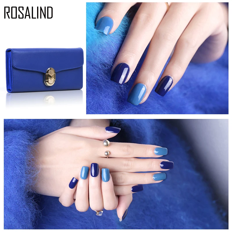 Гель-лак ROSALIND 1S 7 мл для снятия лака не требующий УФ-лучей | Красота и здоровье