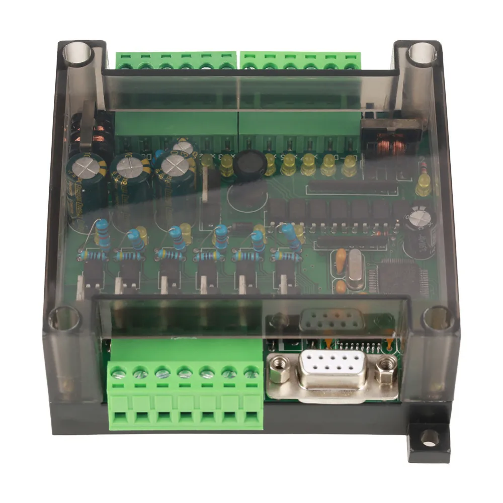FX1N 14MT 24VDC контроллер двигателя PLC промышленная плата управления программируемый