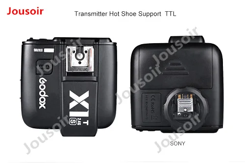 Godox X1T-S TTL 2 4G беспроводной триггер Trans mi tter для камер Sony DSLR с MI Shoe a77II a7RII a7R a58 a99