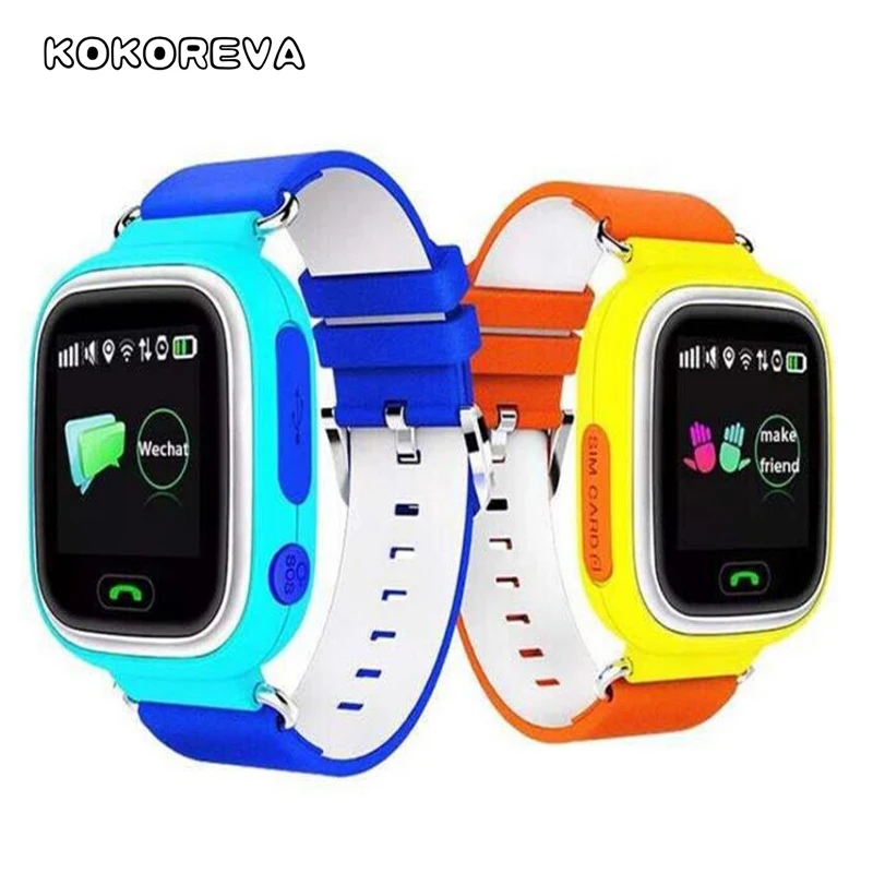 GPS смарт часы детские с Wifi сенсорный экран SOS вызова Расположение DeviceTracker для Kid Safe