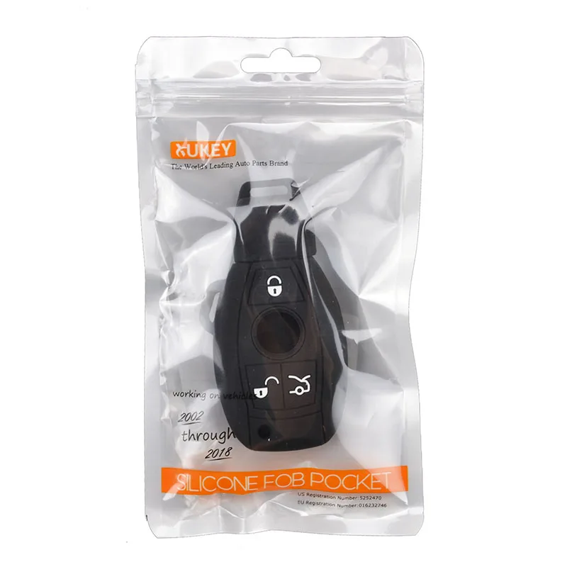 Флюс чехол для Mercedes Benz W203 W211 CLK C180 E200 AMG C E S Class|fob cover|amg key coversilicone fob cover |