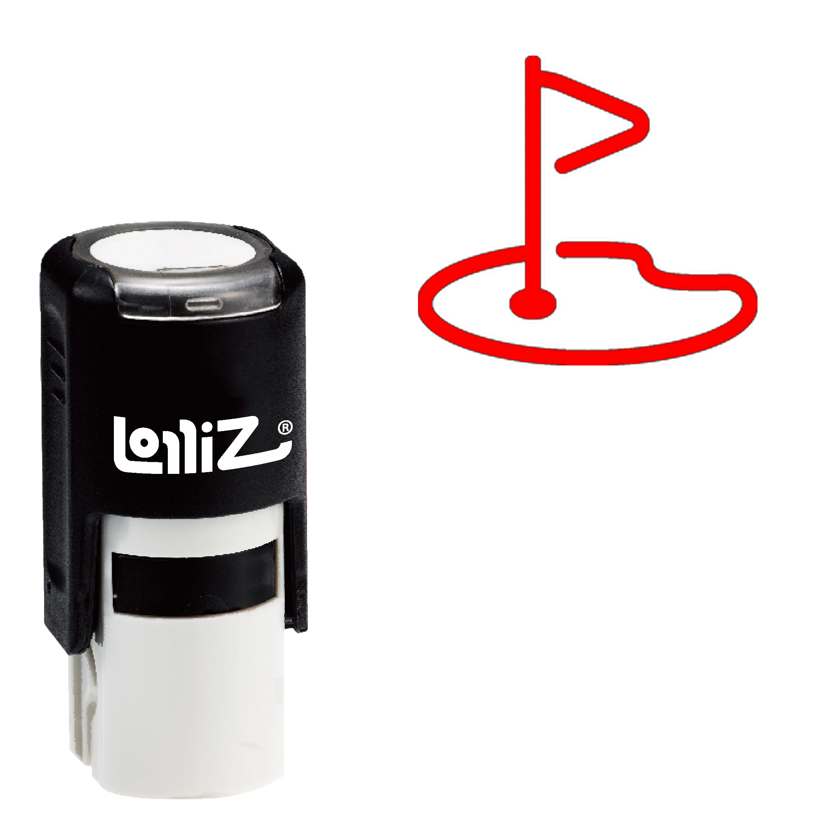 

LolliZ Golf Self-Inking Rubber Stamp - Modern Symbol Series