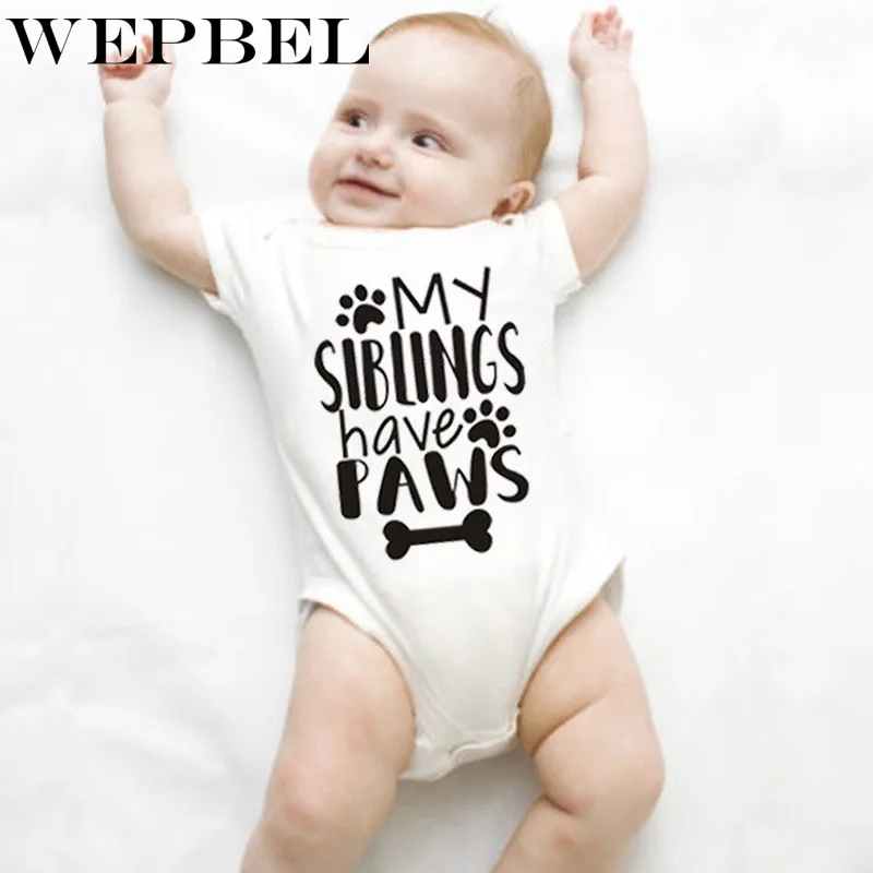 WEPBEL My Siblings Have lapes Onesie объявление беременности рубашка для беременных Одежда