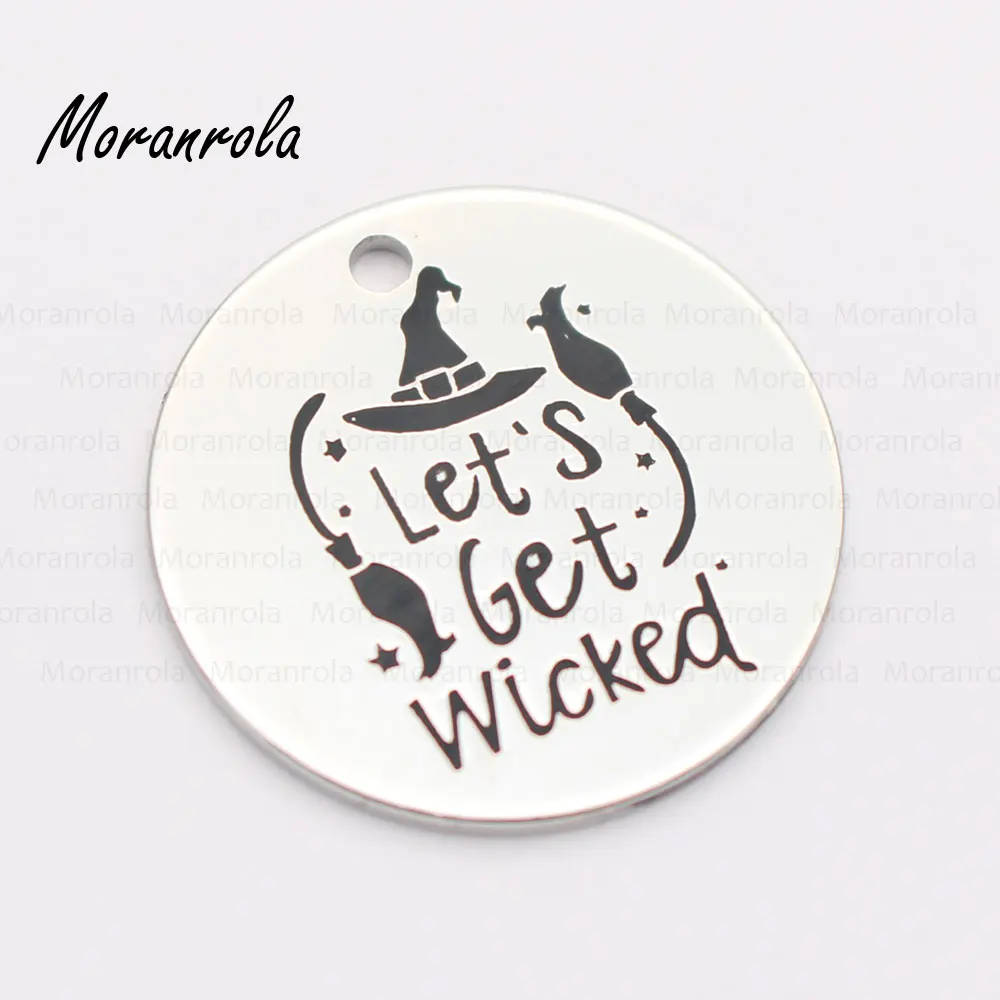 Медное ожерелье Давайте наверняка плохим брелок очаровательные высказки на