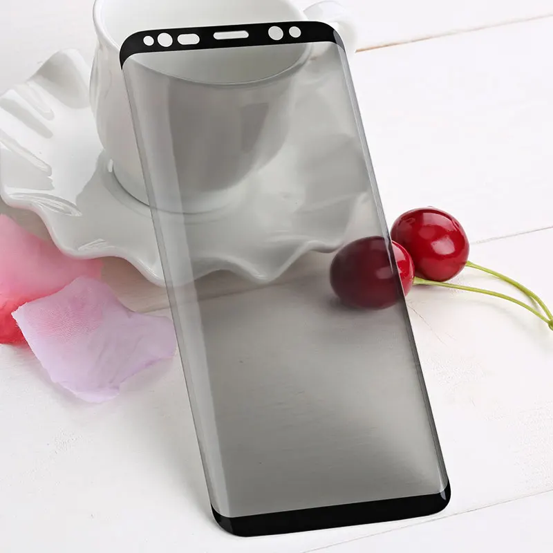 Антишпионское 3D закаленное стекло для Samsung Galaxy S8 S9 S20 Plus Ultra Note 8 9 защитная пленка