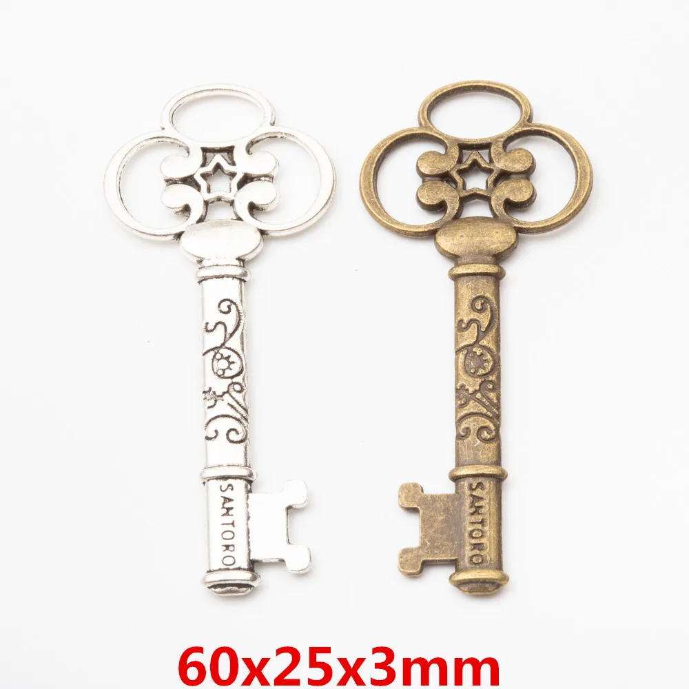15pcs vintage keys charms fit for Pendant European Style DIY jewelry findings 5687 | Украшения и аксессуары
