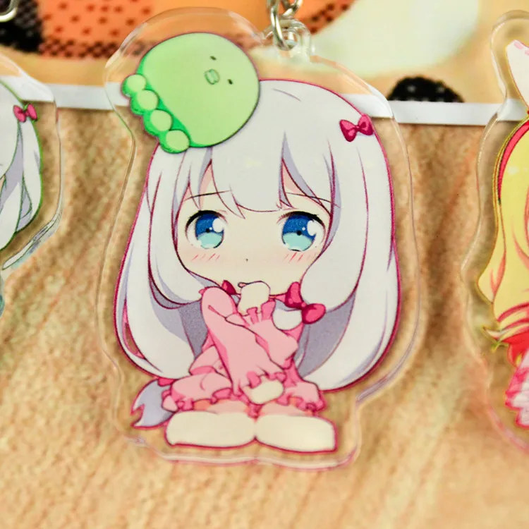 Аниме &quotEromanga Sensei&quot Izumi Sagiri акрил рисунок кулон брелок для ключей украшения