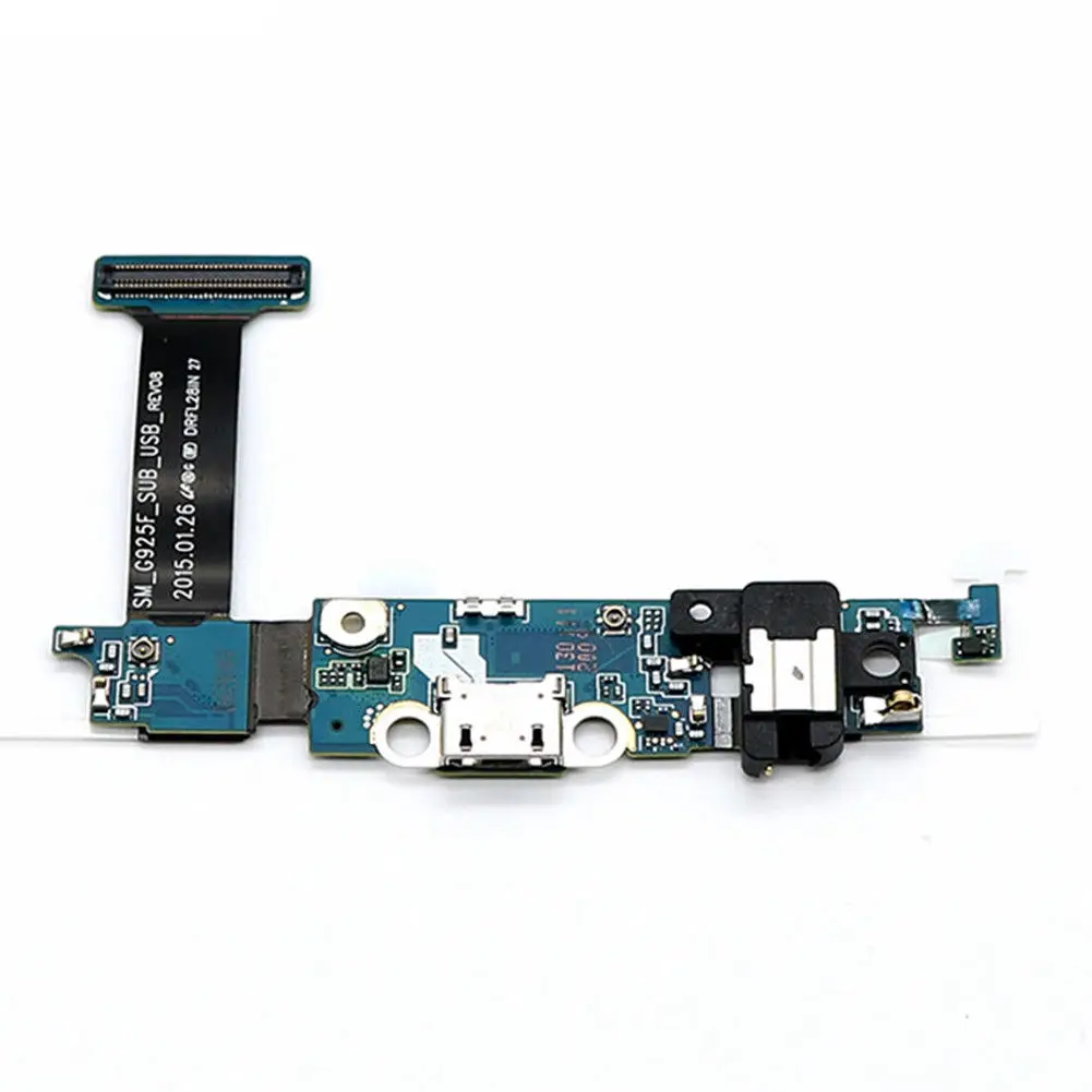 Сменный USB Зарядное устройство зарядки Порты и разъёмы Разъем Шлейф для Samsung Galaxy S6