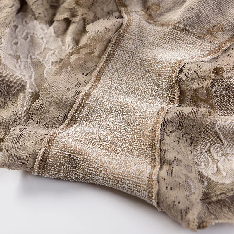 GUIYI женские сексуальные трусики хлопковые тонкие эластичные бесшовные кружевные