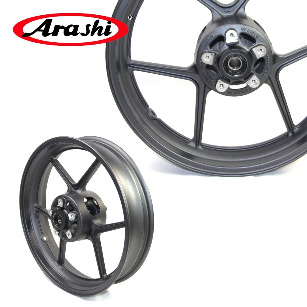 Передний обод колеса ARASHI Z750 Z800 для KAWASAKI 2009 2012 2013 2015 2010 2011 2014 матовый черный